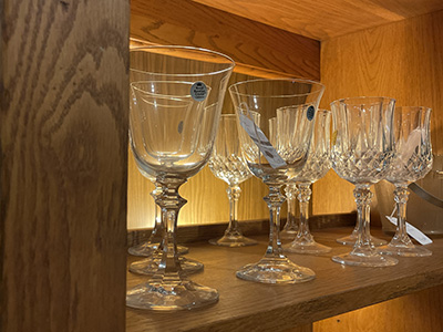 fine china and crystal